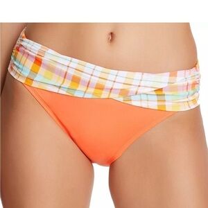 BLEU BY ROD BEATTIE Hip To Be Square Sarong Hipster Bikini Bottoms  New …